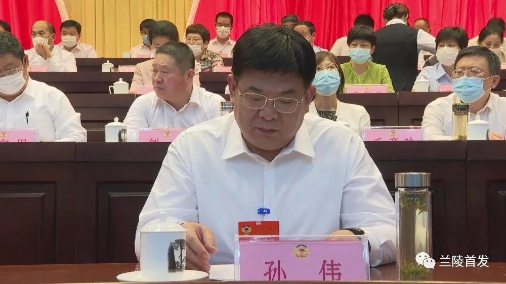 县政协主席翟玉才,县政协副主席李玲,王克洪,王胜永,任力,焦中志在