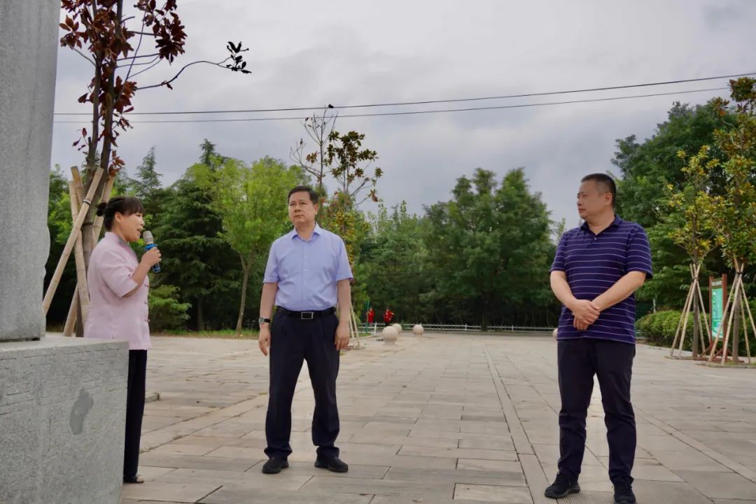 县委书记王康亮到兰陵镇调研指导工作