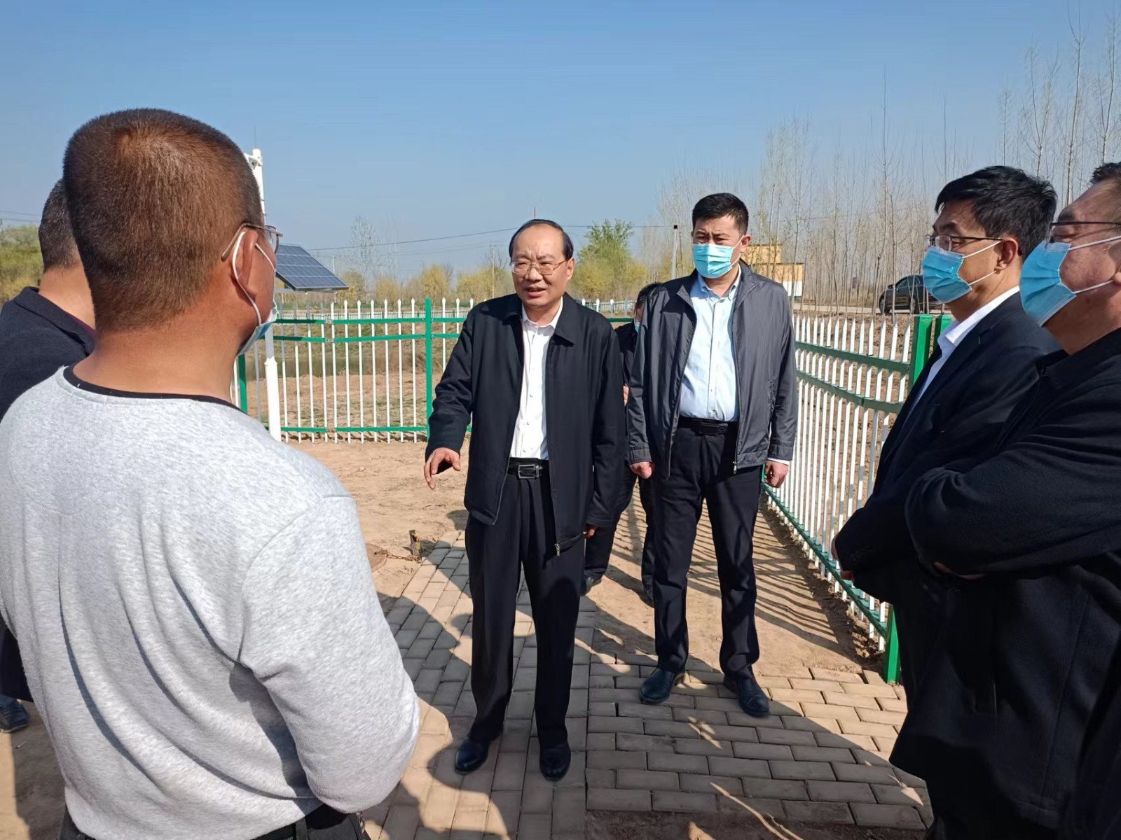 德州市委书记田卫东到武城夏津调研