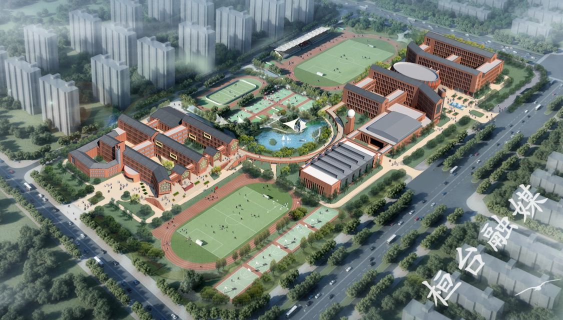 桓台红莲湖学校建设已确定!160.58亩,含游泳馆,艺体