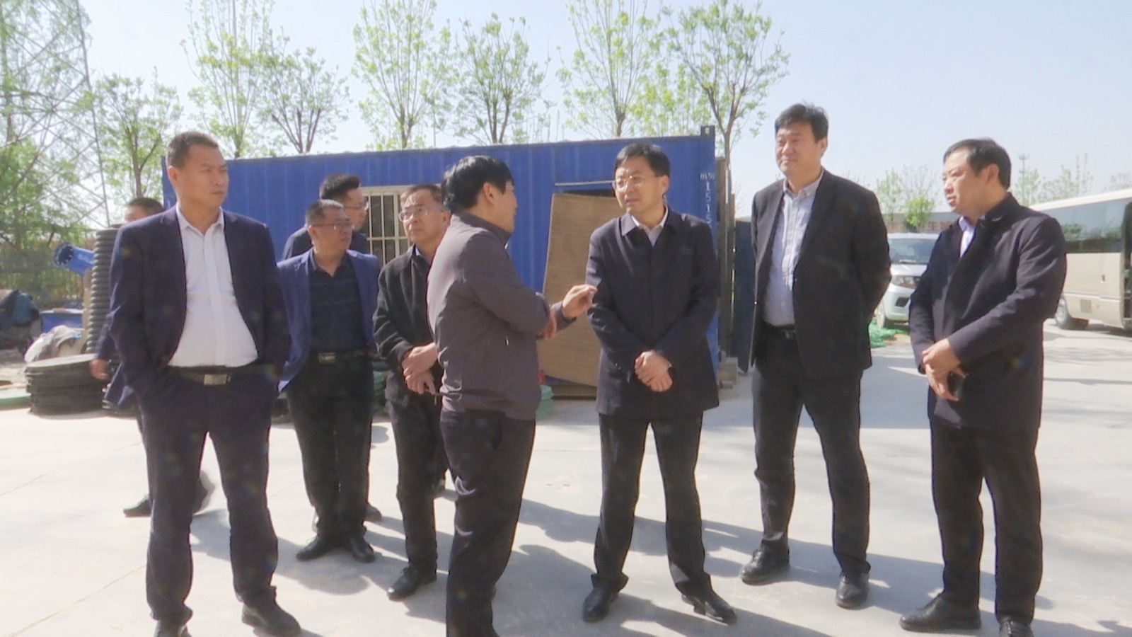 滨城区全力推进水环境治理和建筑施工扬尘治理工作