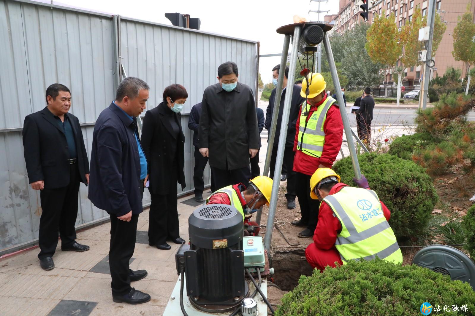 沾化区人民政府 政务要闻 袁志勇调研全区重点水利工程建设工作