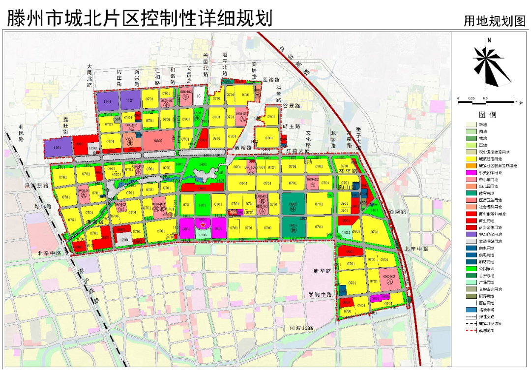 滕州墨子湖南规划图片