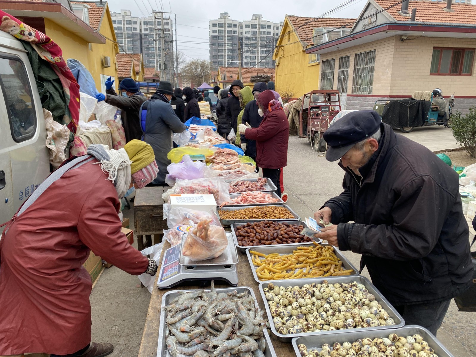 山东赶大集图片