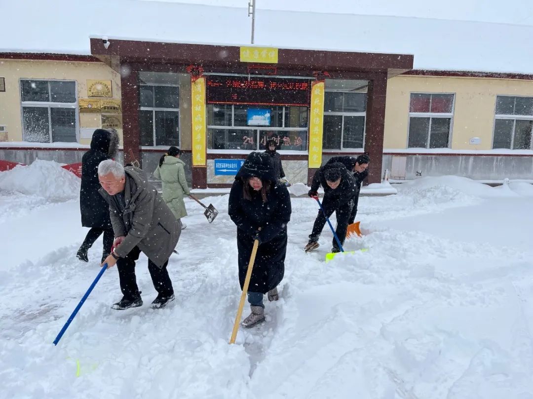 文登区米山镇:以雪为令 以信为营 吹响冬日暖心集结号