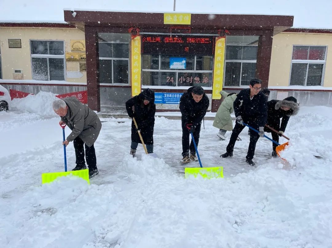 文登区米山镇:以雪为令 以信为营 吹响冬日暖心集结号