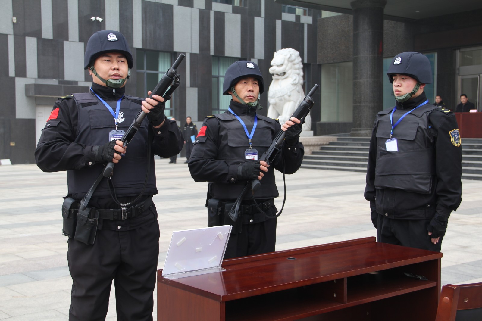 德州武装押运队伍技能考核立足实战锻精兵