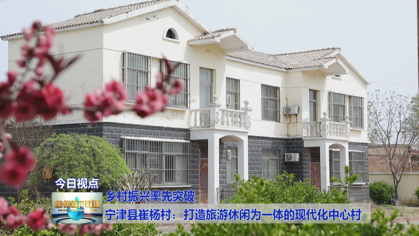 宁津县崔杨村：打造旅游休闲为一体的现代化中心村3