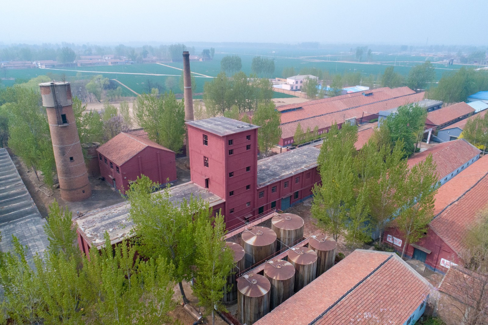 古贝春酒厂旧址鸟瞰_看图王