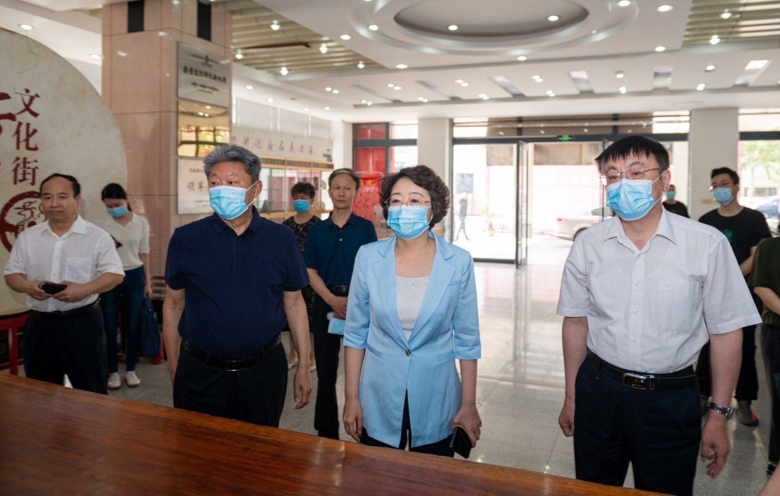 德州市委常委宣传部部长祁小青调研市文联市属文艺家协会工作