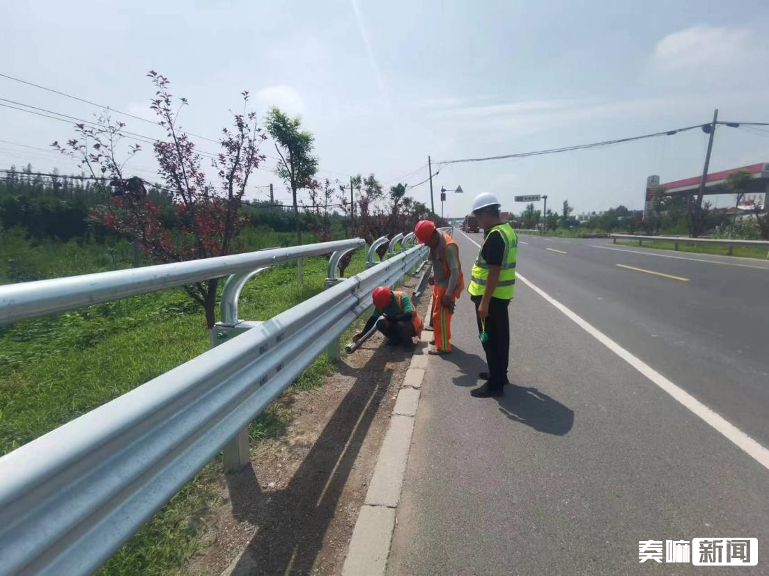 德州国道514线安全设施提升改造工程提前1个月完工