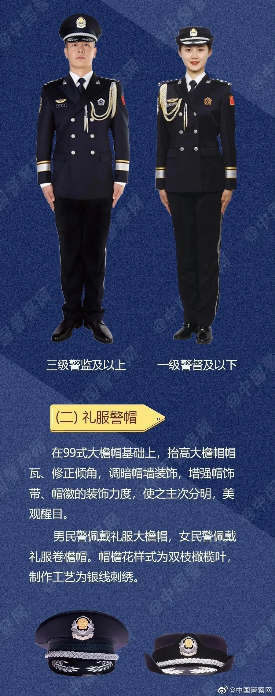 警礼服,正式列装!