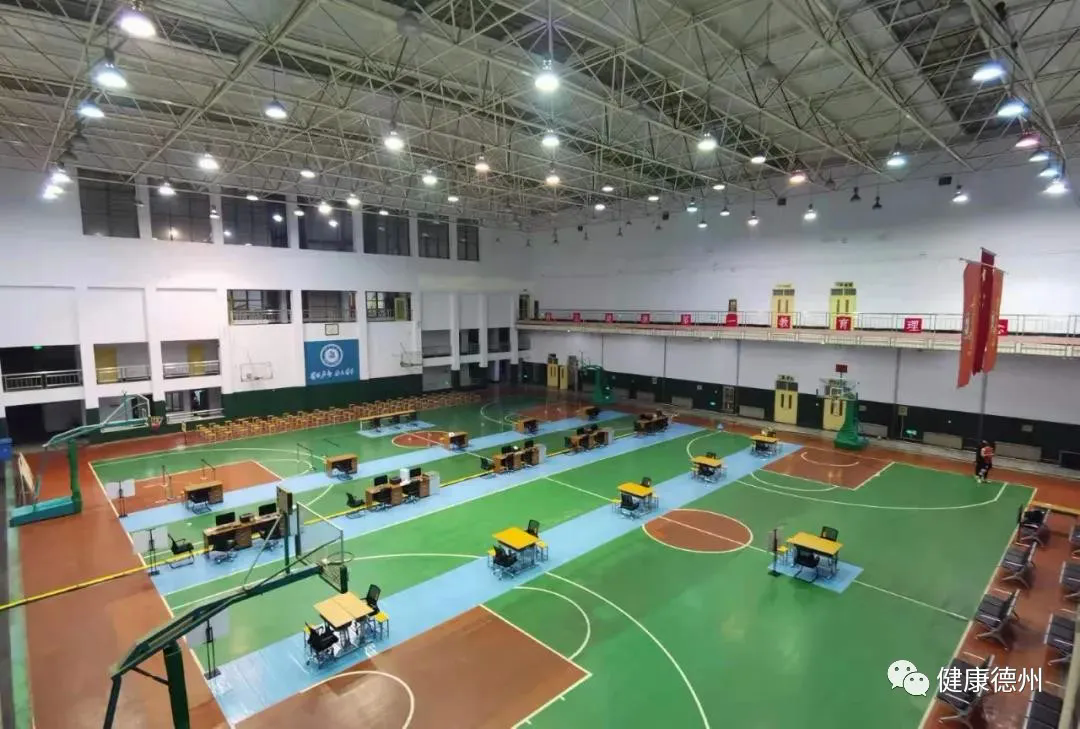 不仅临邑县,德城区也优选场地,在五环体育场和德州学院设置了两个大型