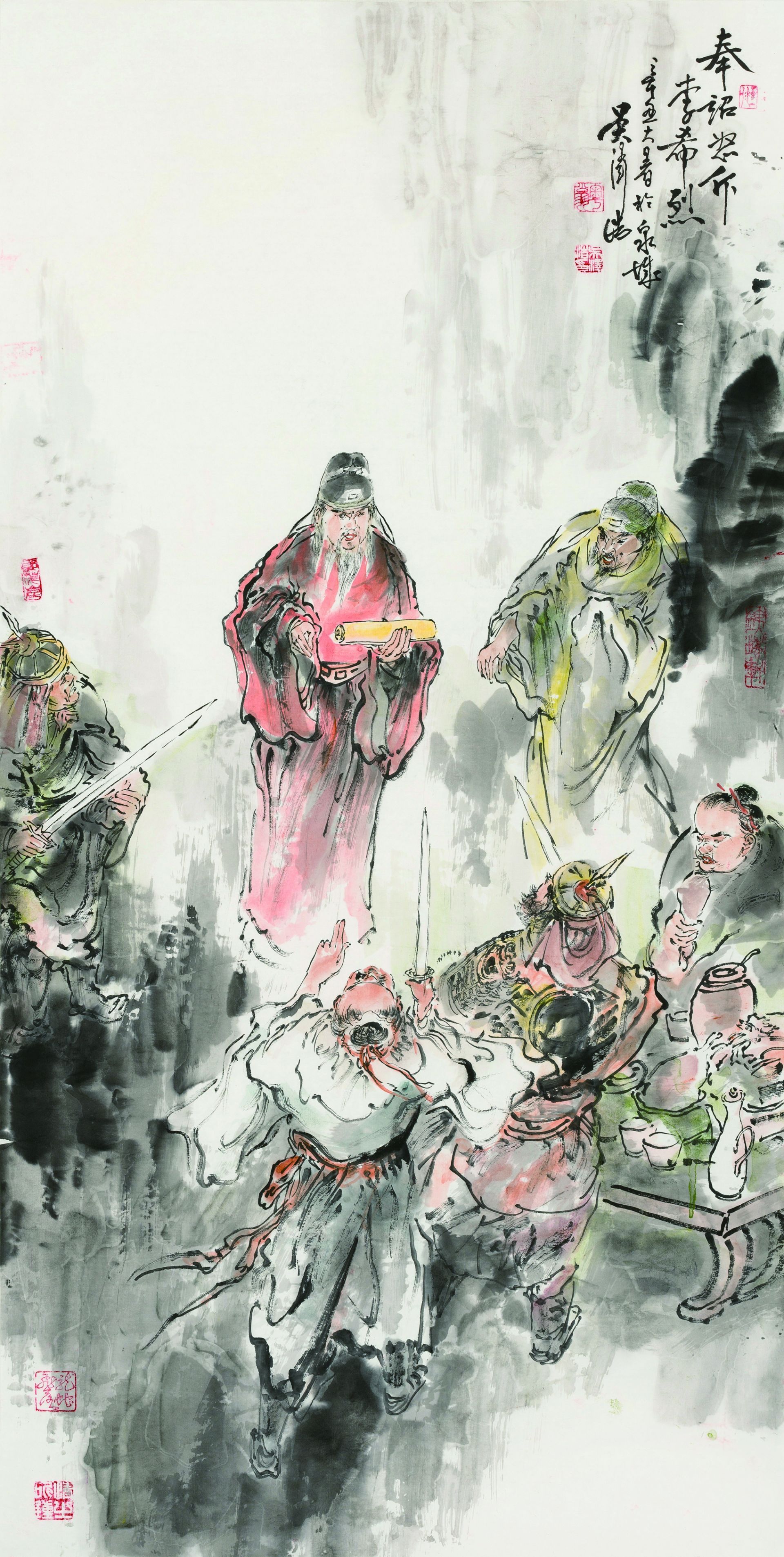 笔墨见证忠义性情颜鲁公吴泽浩画展德州首展展期7天