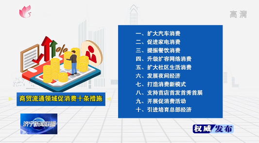 济宁市分别出台促进商贸流通和文化旅游行业领域消费十条政策措施