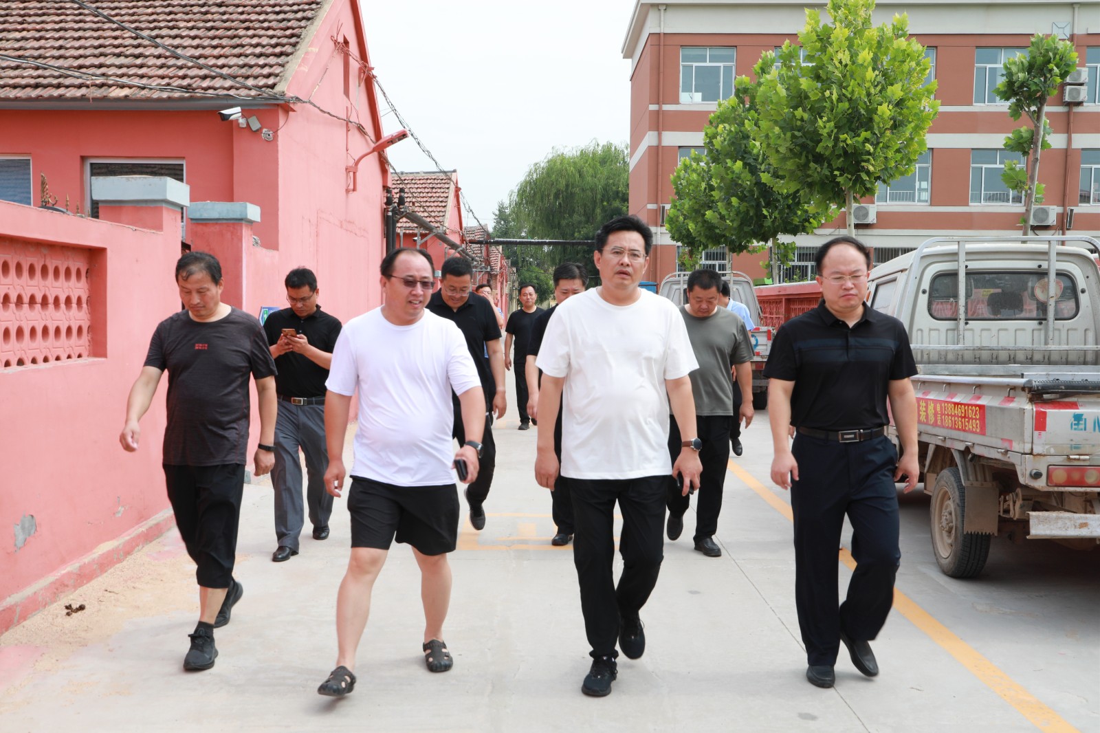 平原县委副书记县长王玉东督导防汛备汛工作