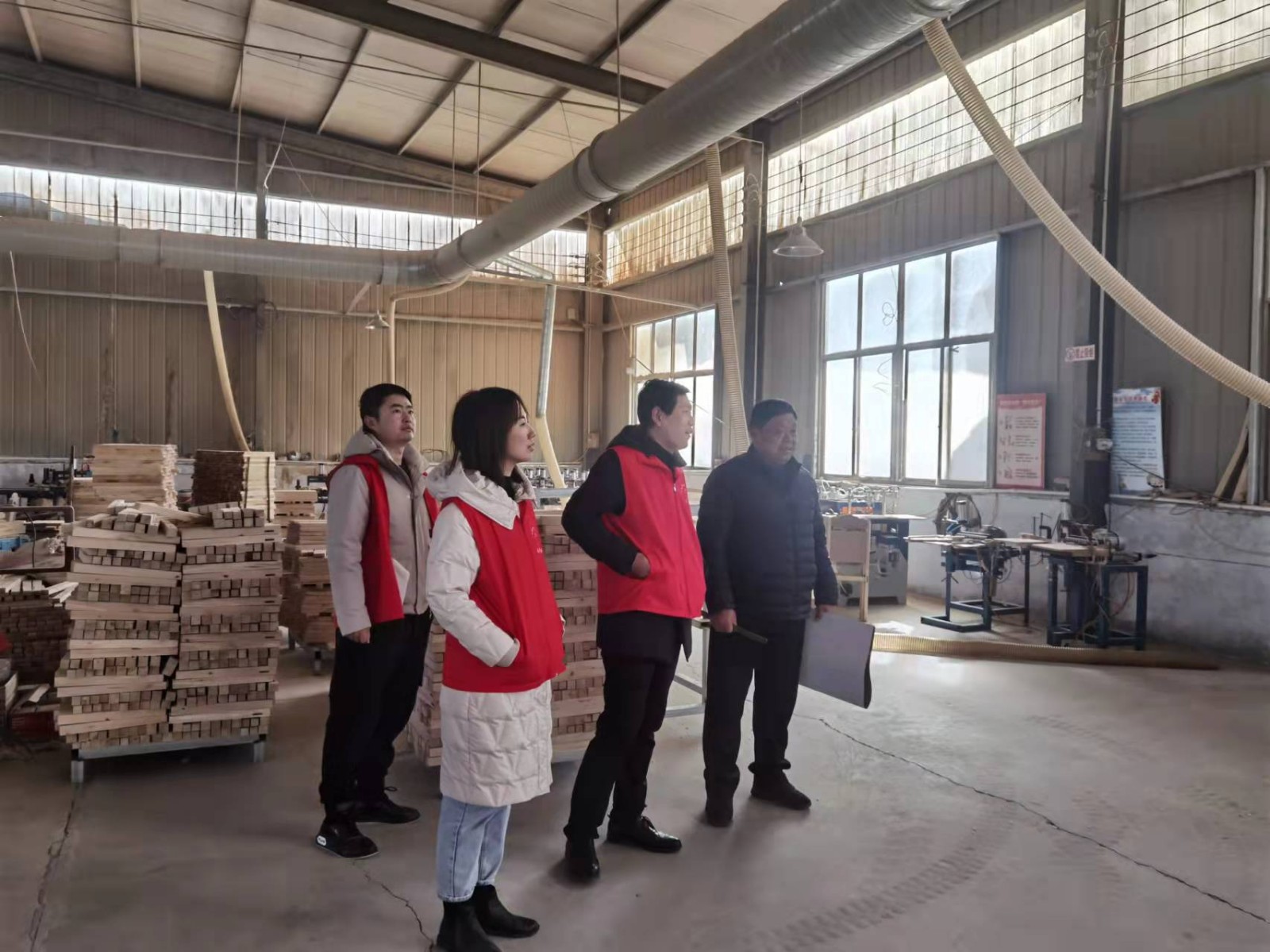 文明实践|志愿服务助力企业安全生产-智慧宁津