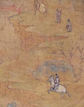 中国存世最早画卷为山东人作 立春品中国画里的四时之韵
