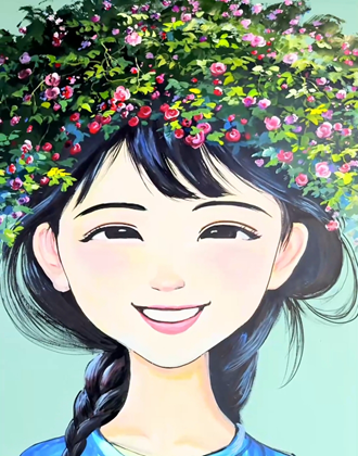 日照也有“花墙少女”啦！