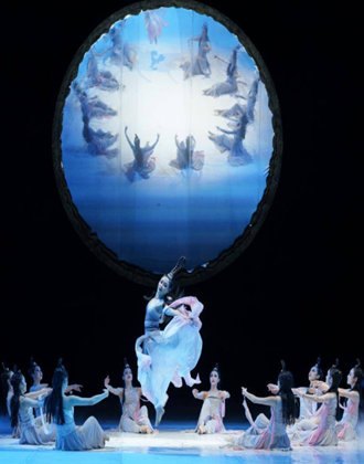 全網曝光超10億的舞劇《水月洛神》將在濟南上演