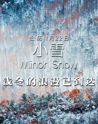 小雪 | 淺冬的浪漫已到達