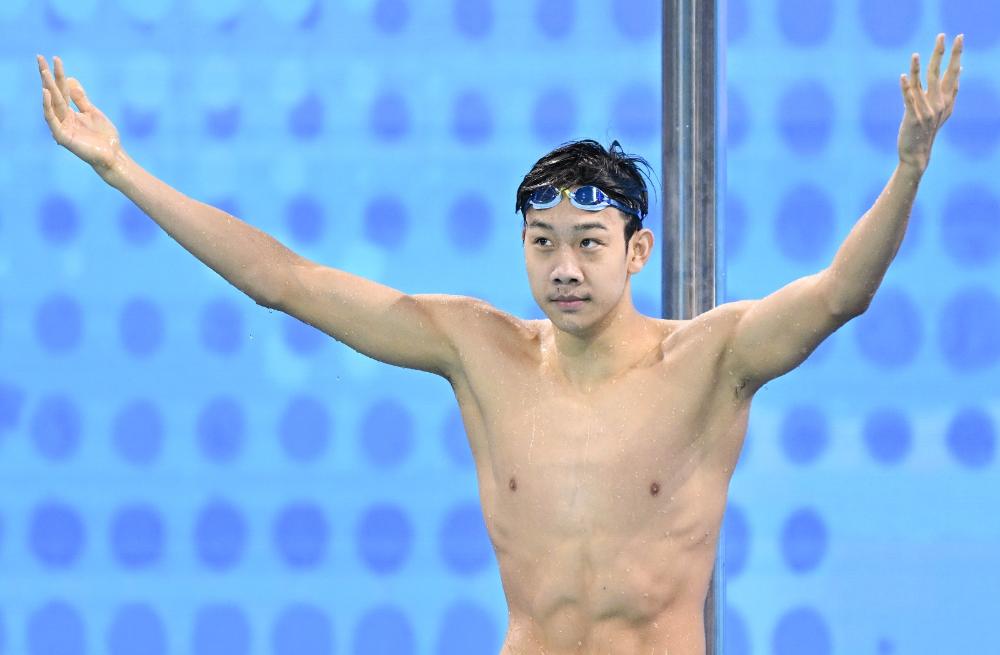 《冠軍說》專訪張展碩 聽他講述初嘗“碩”果 “泳”志不忘的全運故事