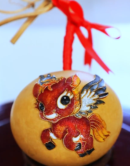 “马”上解锁福禄满盈 掐丝葫芦带来专属年味