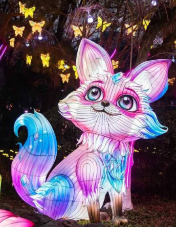 济南市第45届天下第一泉迎春花灯会腊月二十七亮灯