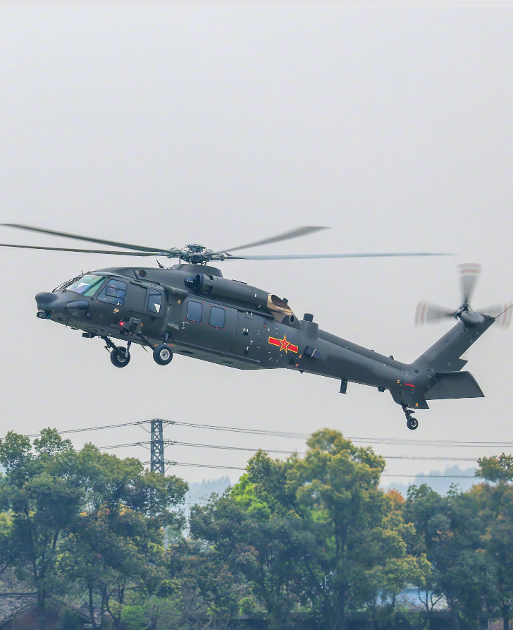 战鹰列阵！陆军多型直升机跨昼夜飞行训练