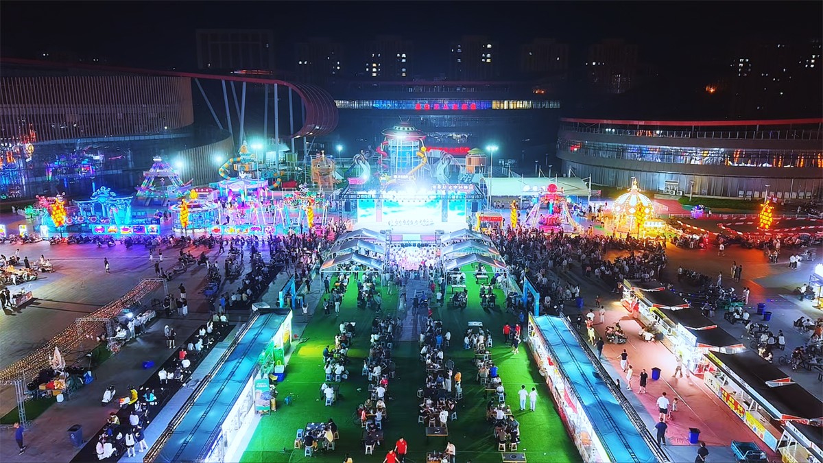 潍坊昌邑：烟火氤氲乐享惬意夜时光