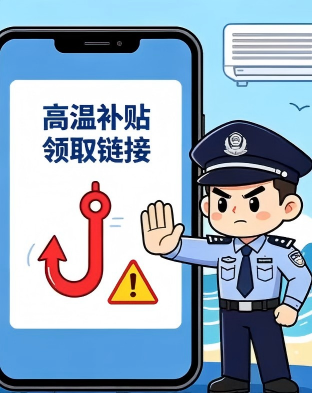 高温补贴在线领？小心诈骗！
