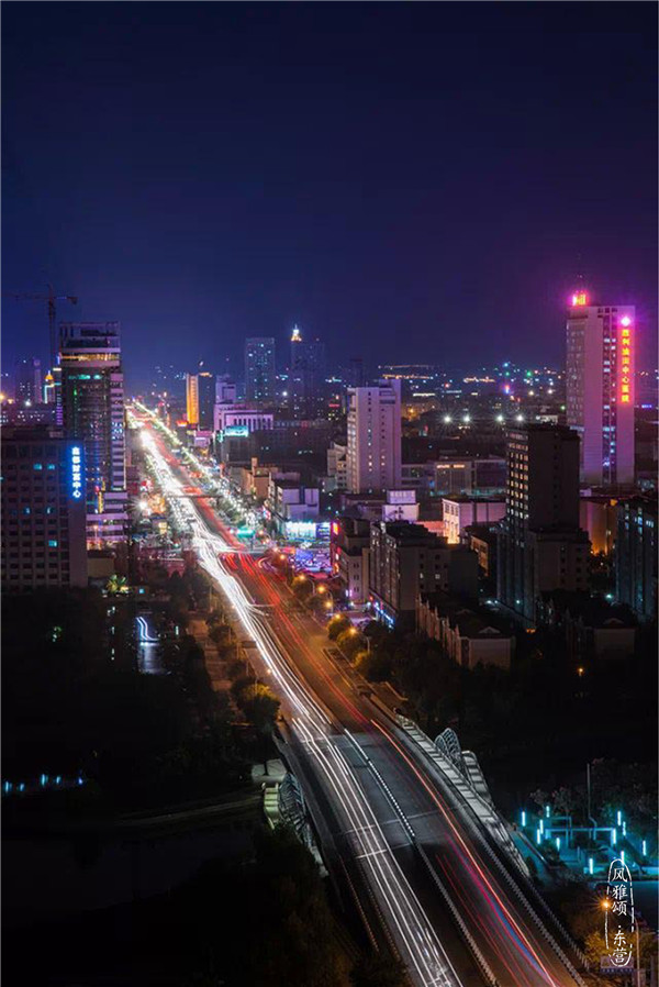 东营市济南路一条路的昨天与今天