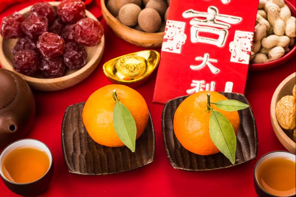 橘子也是谐音，大吉大利丨图虫创意