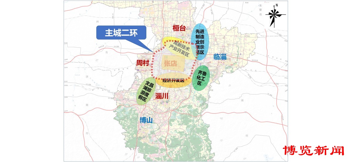 2022淄博大外环规划图图片