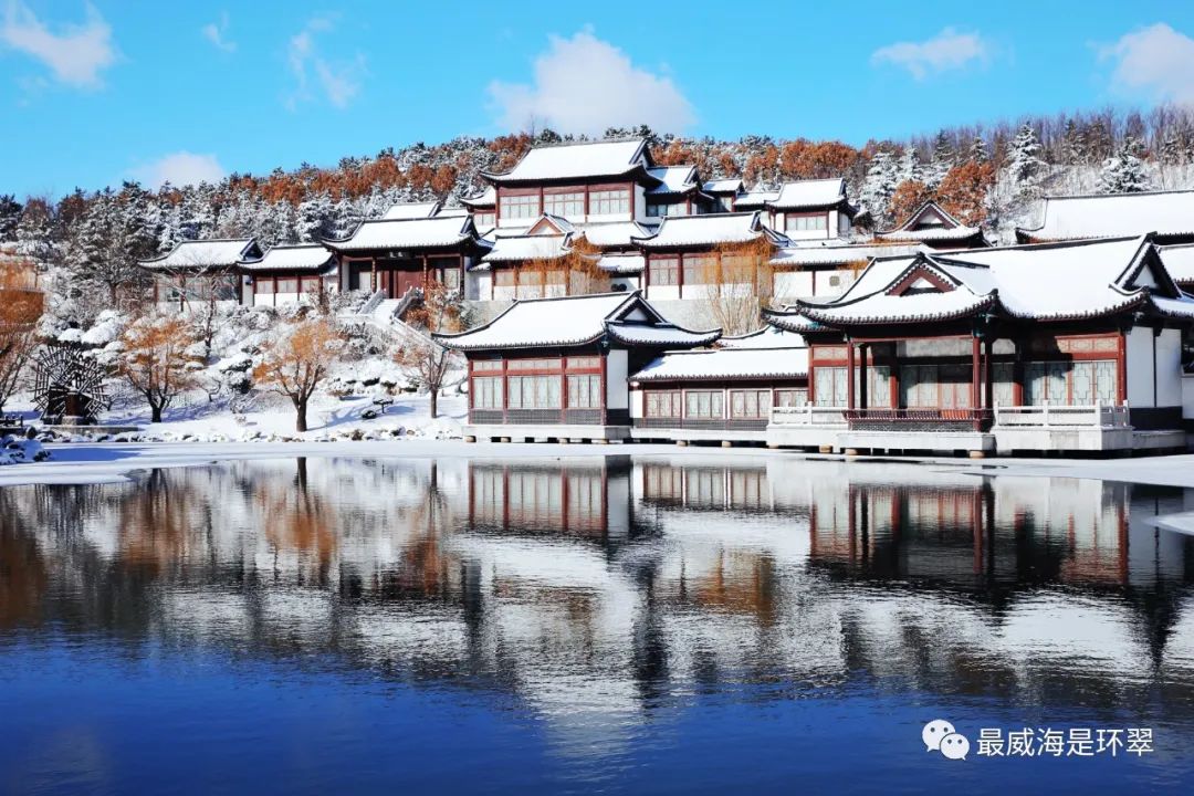 威海雪景图片