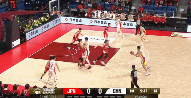 中国男篮亚预赛3分不敌日本 88年首负对手
