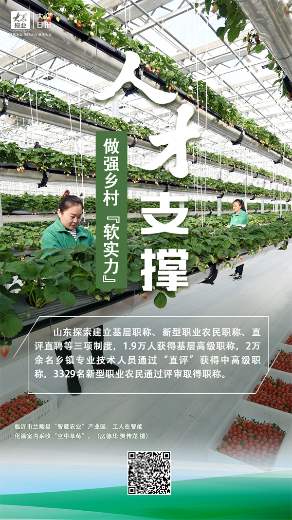 （▲识别二维码看《人才支撑 做强“软实力”》）