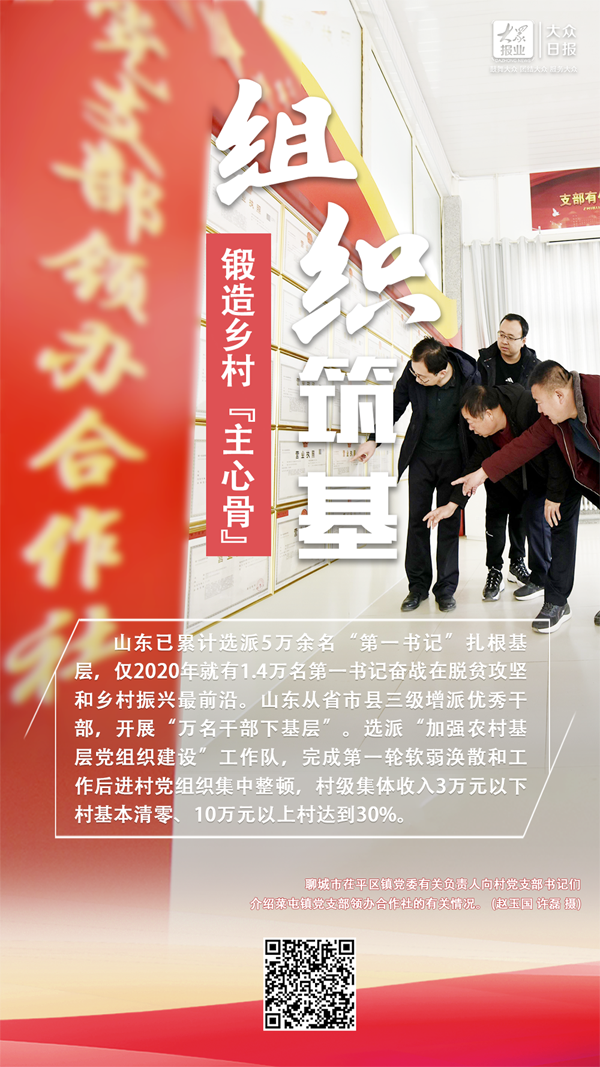 （▲识别二维码看《组织筑基 锻造“主心骨”》）