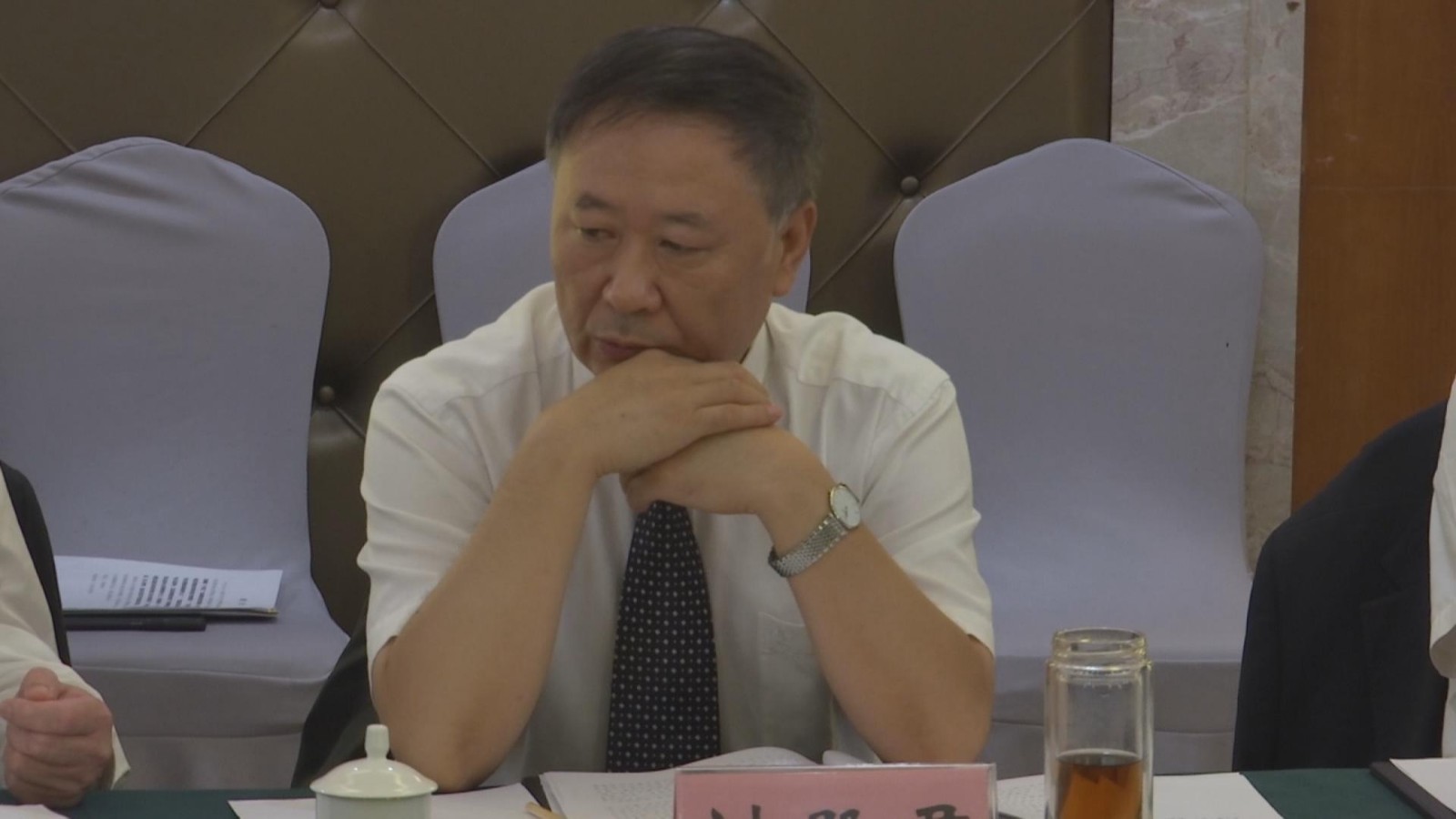 区人大常委会副主任刘殿君参加了审议.