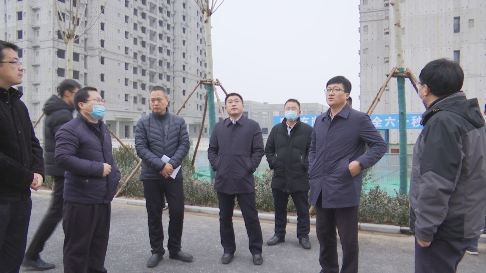 赵增永一行先后到市东街道北海新城安置区,滨北街道凤湖景城,凤湖新城