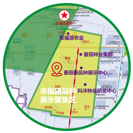 寿光市乡镇最新地图图片