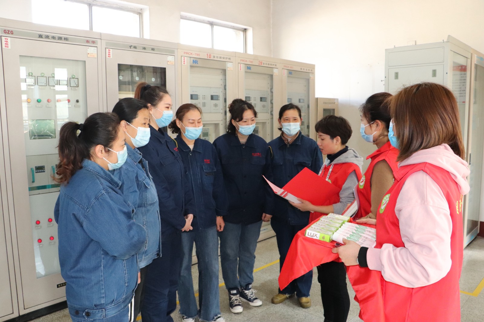 2021年3月3日，杨村矿女工安全宣讲进岗点活动