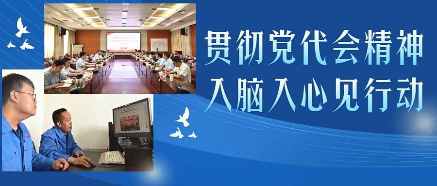 贯彻党代会精神