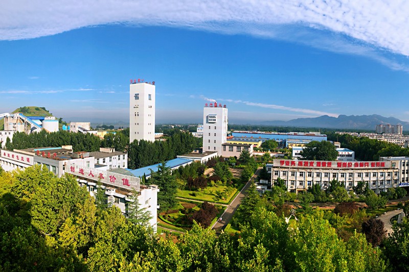 翟镇煤矿鸟瞰