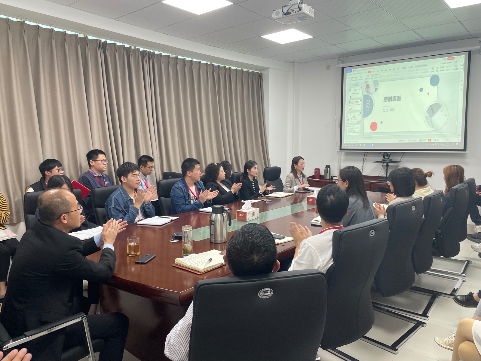 青岛中兖举办贸易业务风险案例交流主题培训3