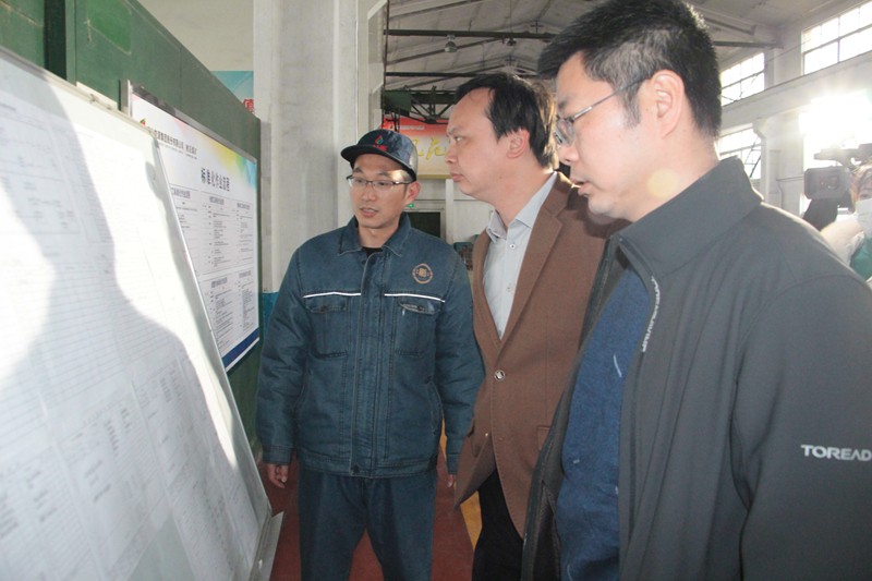 兖矿能源两化融合年度考评检查组来矿