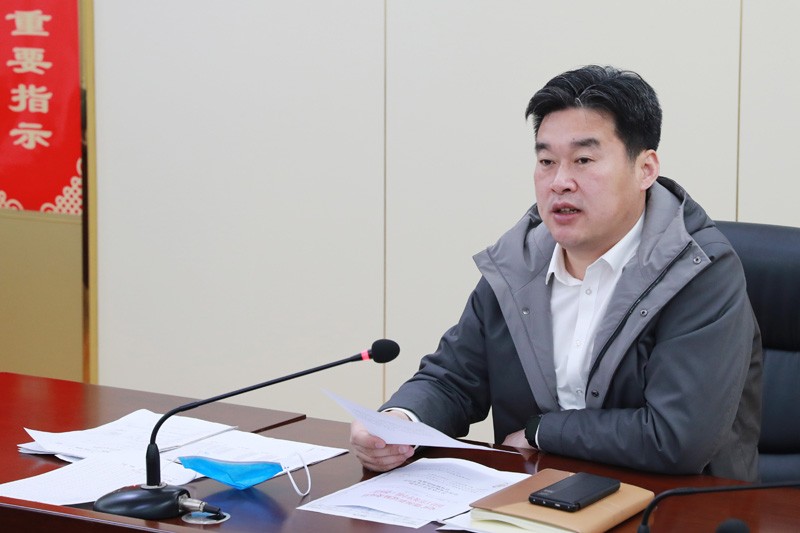 矿领导王庆波,惠凡光,李国锋,陈克斌,谢华东,郭万里  