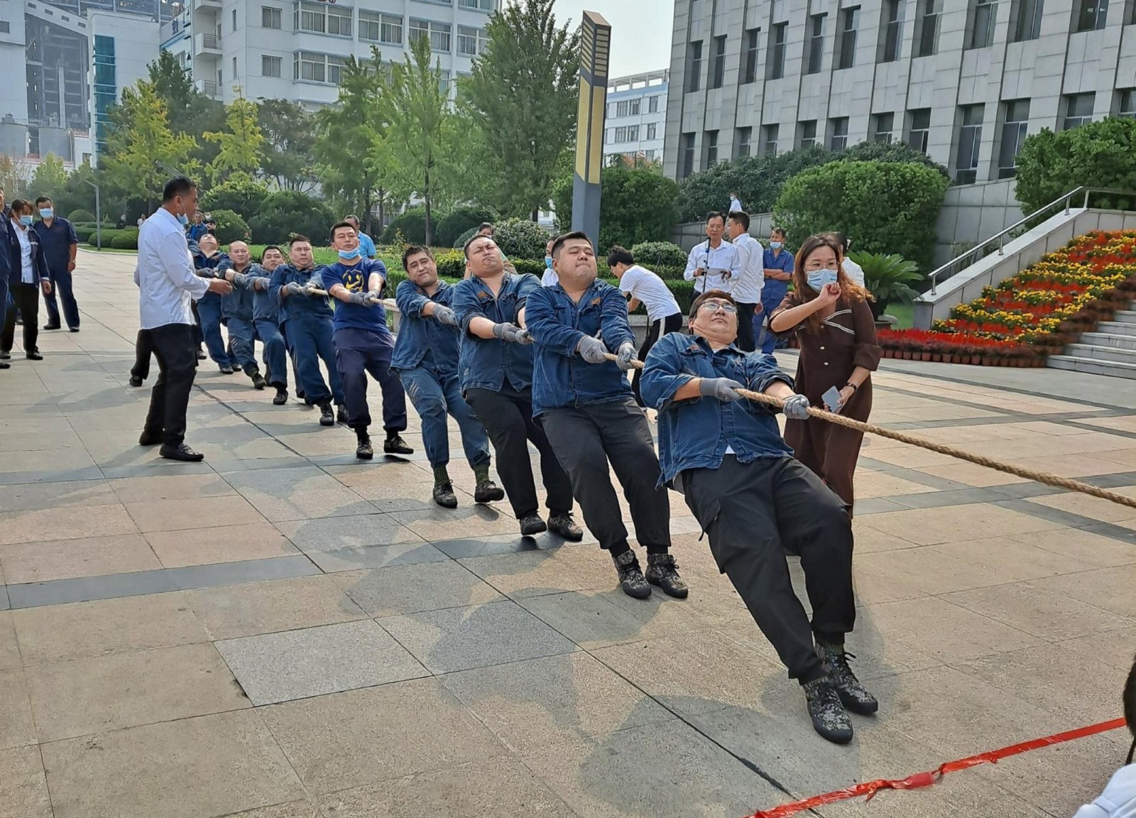 拔河