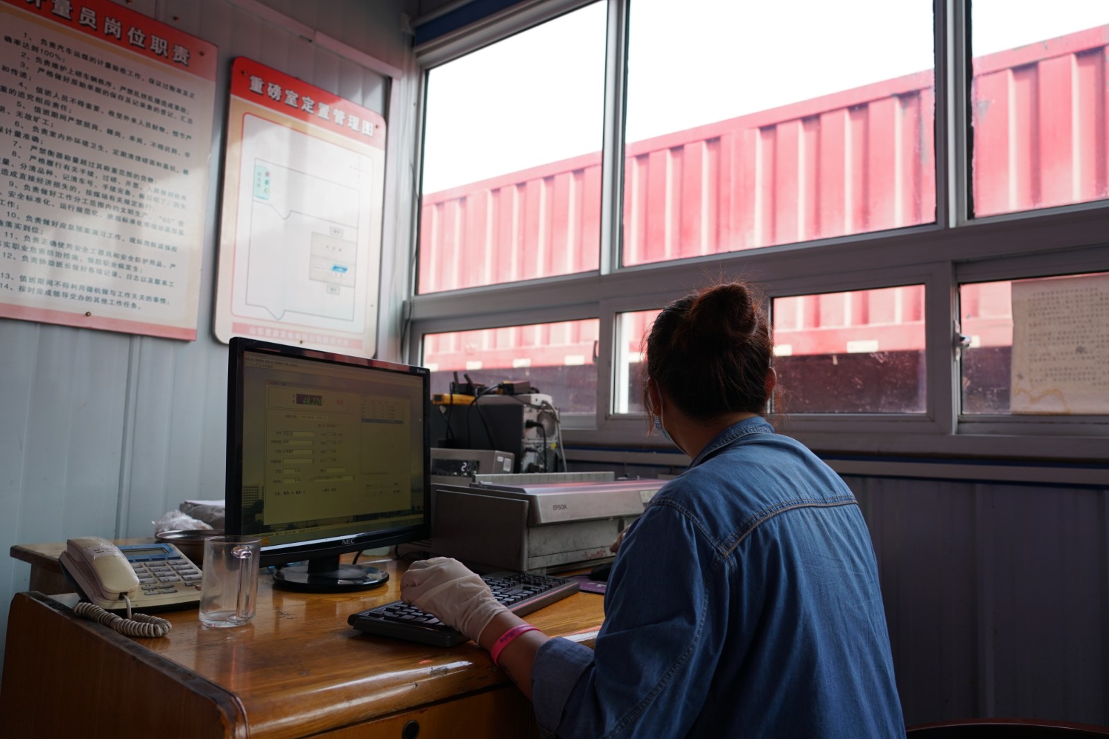 零接触：入厂煤过衡检斤