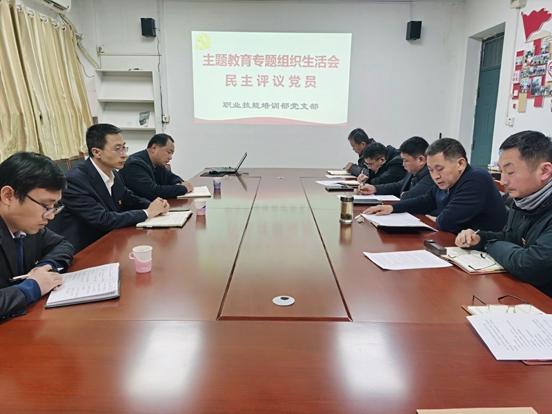 主题教育组织生活会